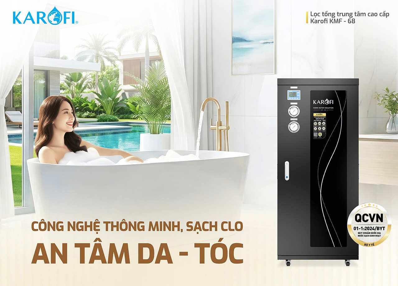 Lọc Tổng Trung Tâm Cao Cấp Karofi KMF-68